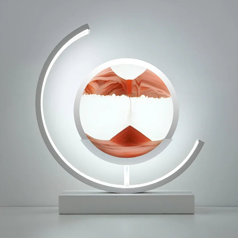 Artistic LED Table Lamp with Adjustable Tri-Color Lighting