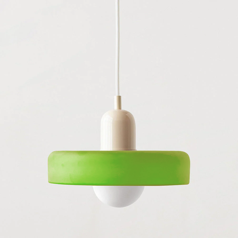 Bauhaus Collection | Glass Pendant Light with Adjustable Height