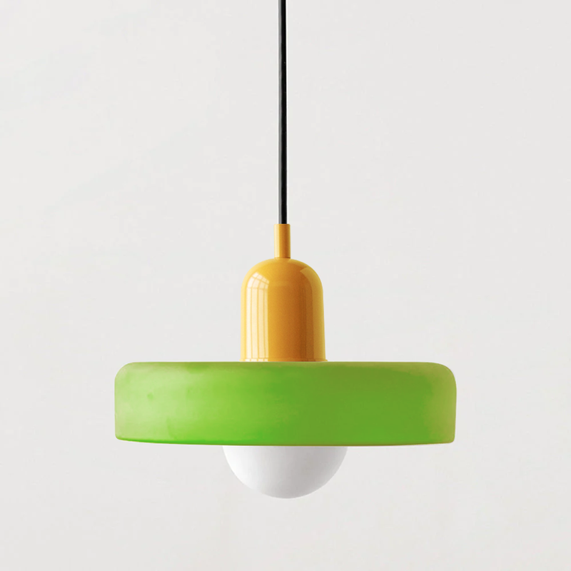 Bauhaus Collection | Glass Pendant Light with Adjustable Height