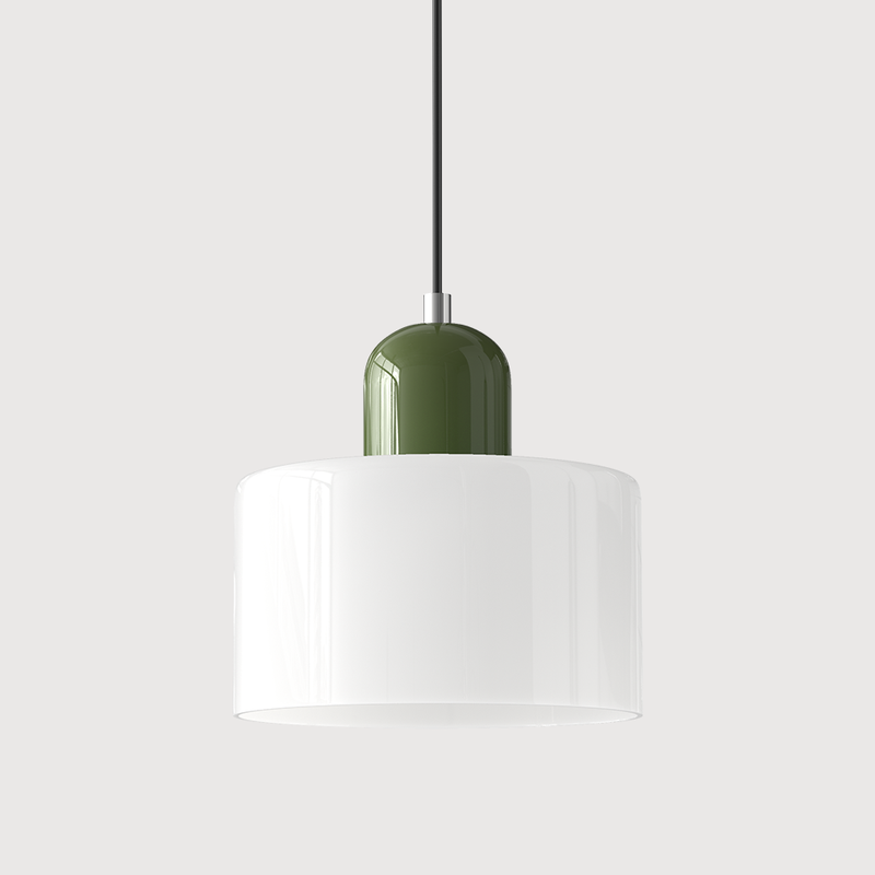 Bauhaus Collection | Glass Pendant Lighting with Colorful Elements