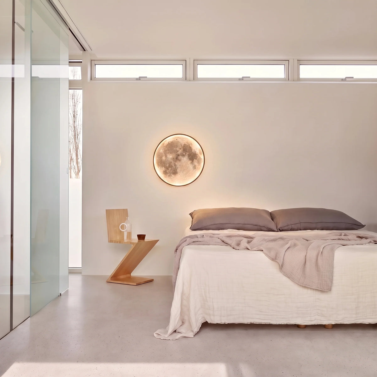 Celestial Glow | Wall Sconce Lighting with Realistic Lunar Design