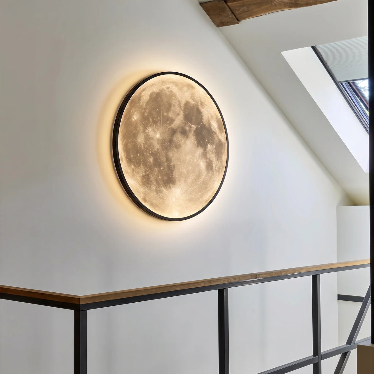 Celestial Glow | Wall Sconce Lighting with Realistic Lunar Design