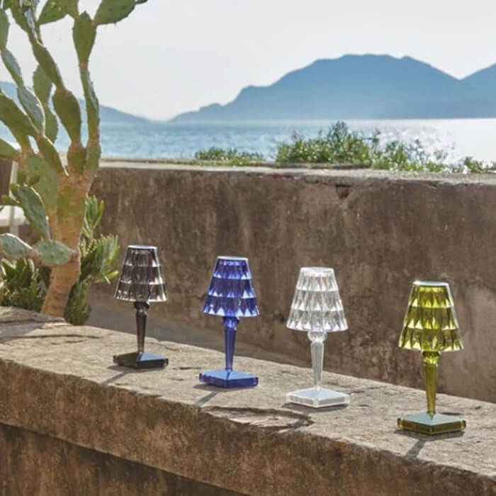 Cordless Crystal Touch Table Lamp with Adjustable Brightness