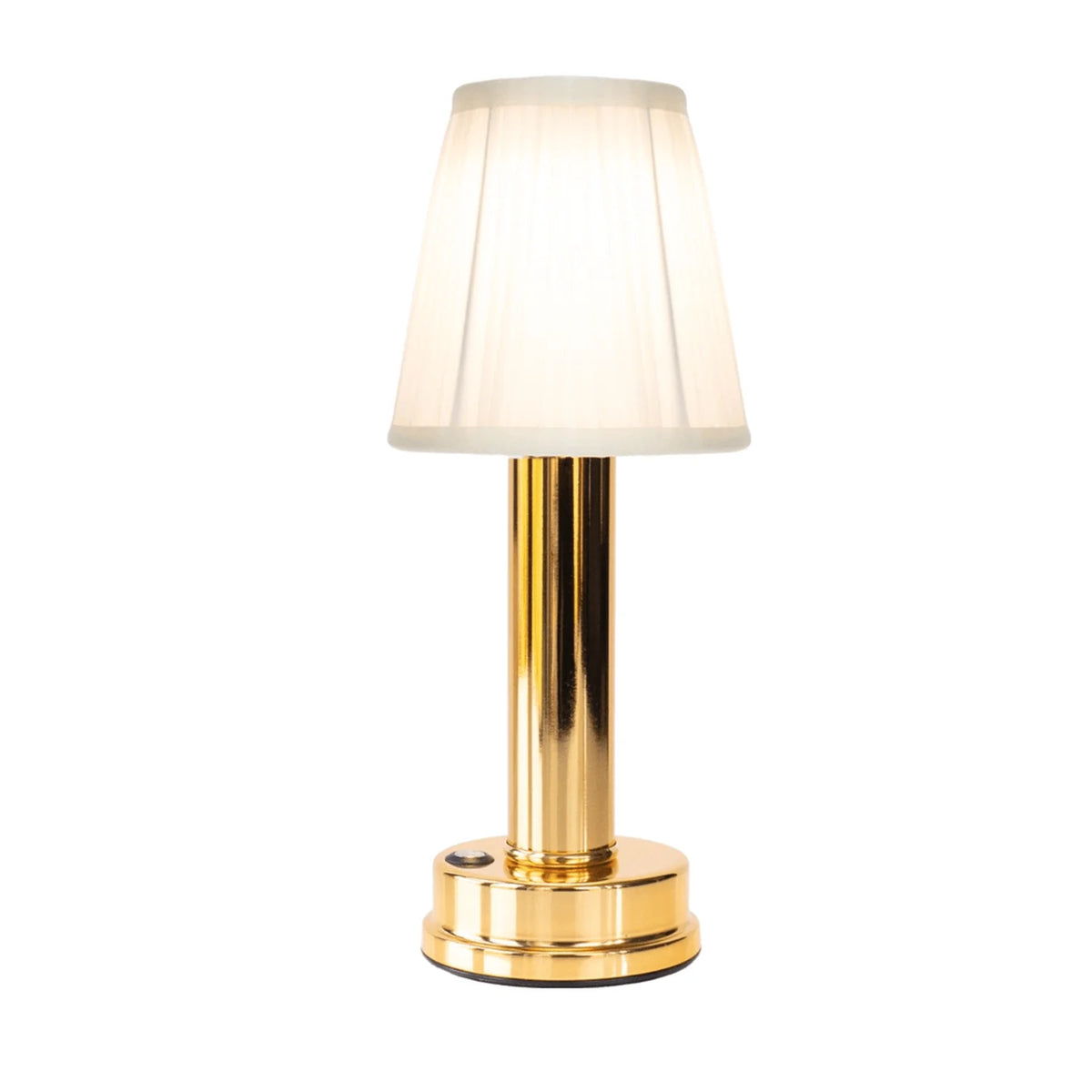Cordless Fabric Table Lamp with Touch Control