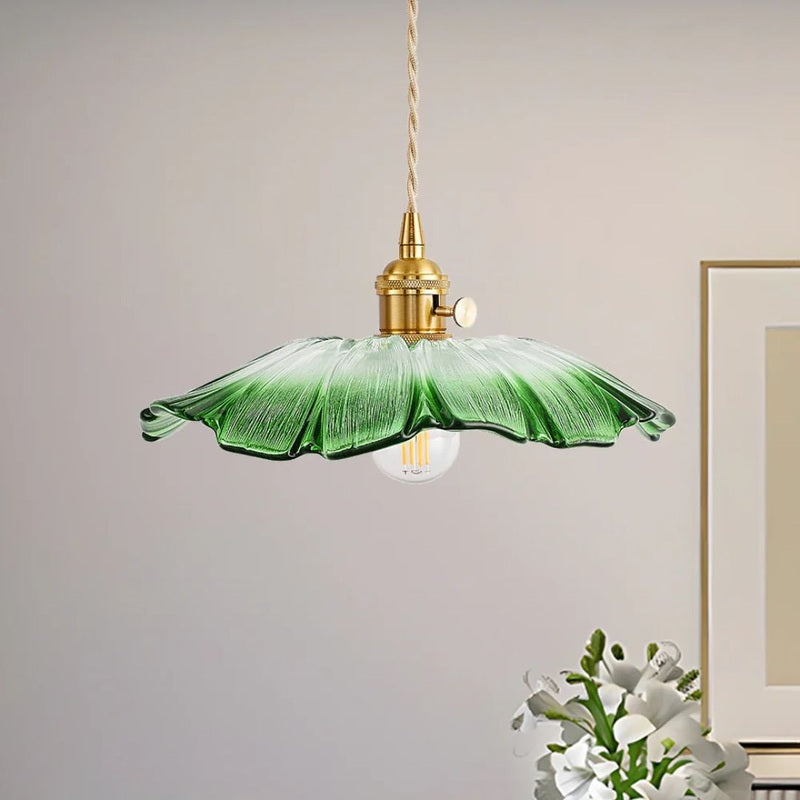 Cullivan Collection | Glass Pendant Light with Adjustable Length