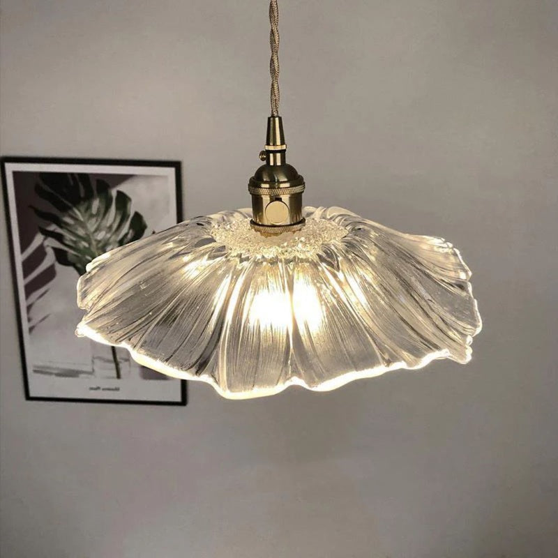 Cullivan Collection | Glass Pendant Light with Adjustable Length