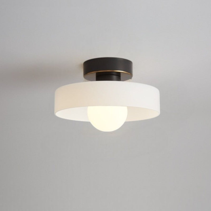 Elegant Bauhaus | Flush Mount Ceiling Light with Soft LED Illumination