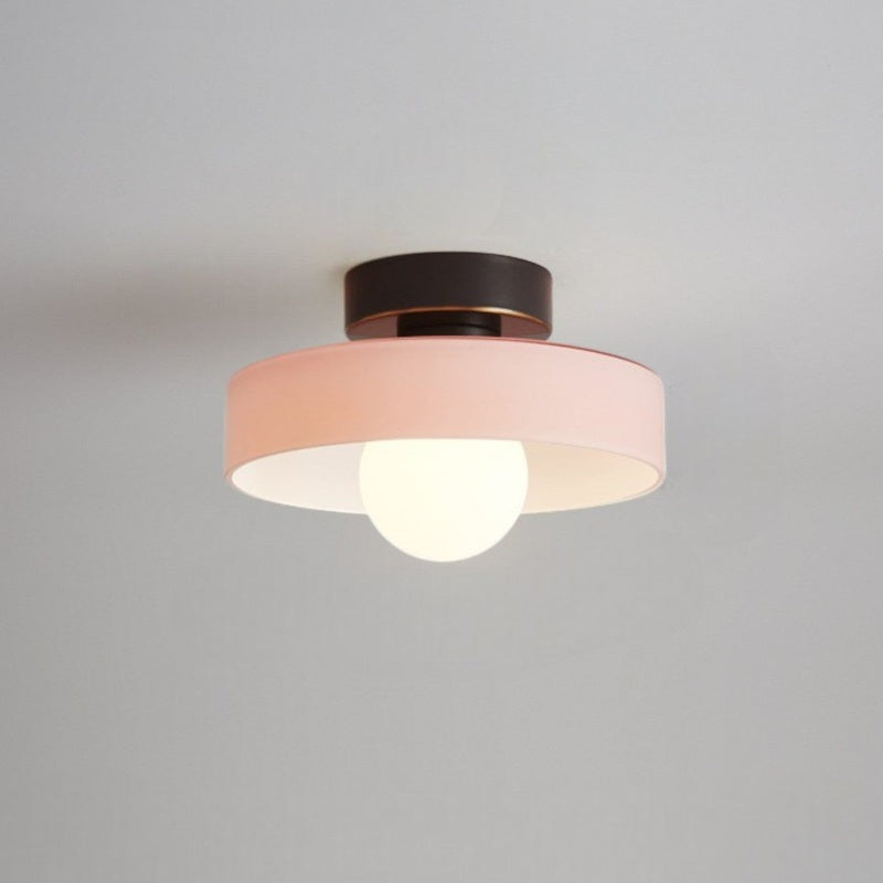 Elegant Bauhaus | Flush Mount Ceiling Light with Soft LED Illumination