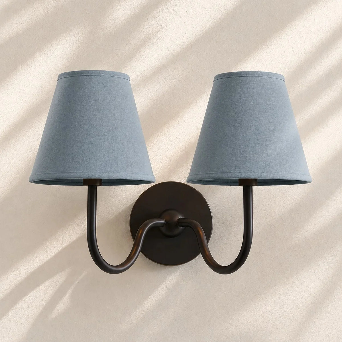 Elegant Fabric Drum Wall Sconce for Ambient Lighting