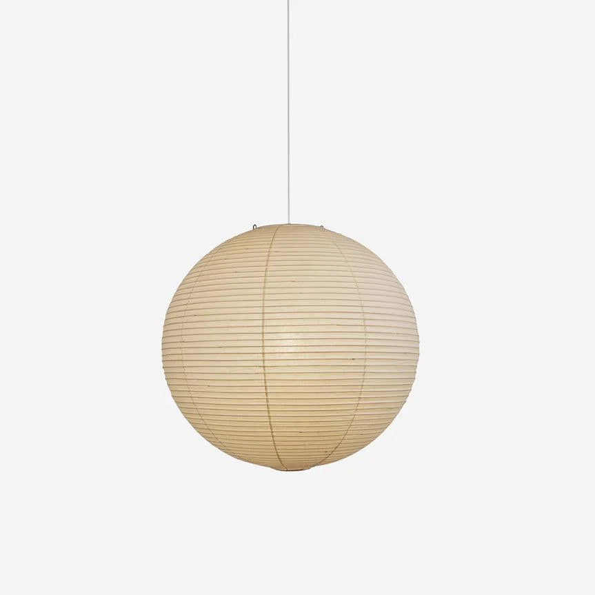Elegant Rice Paper Globe Pendant Light