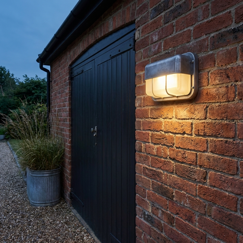 Industrial Bulkhead Outdoor Wall Light
