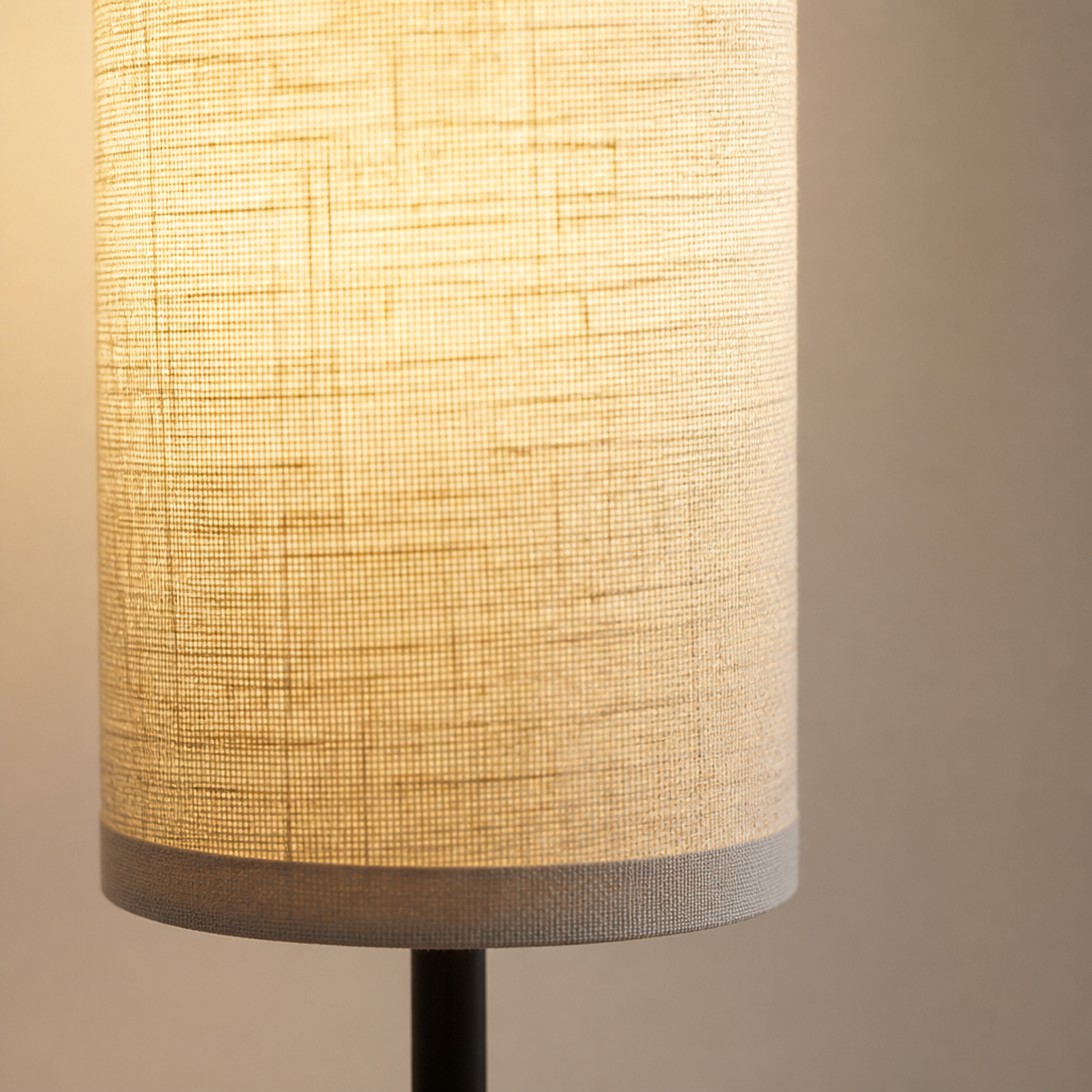 Linen Column Floor Lamp