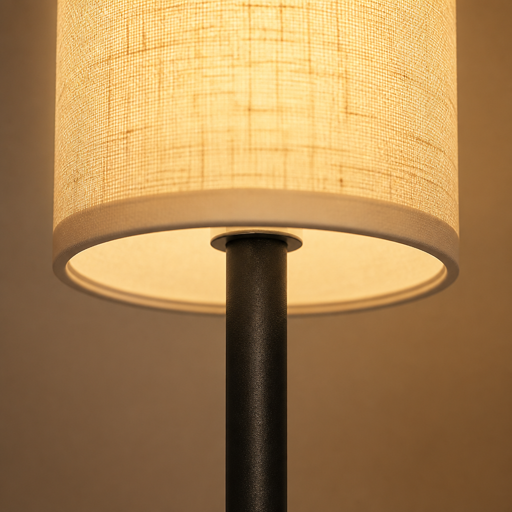 Linen Column Floor Lamp