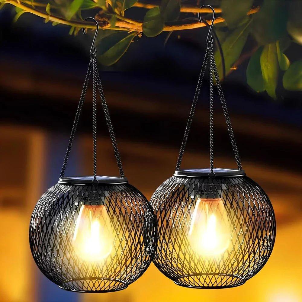 Luminara | Elegant Solar Lantern for Outdoor Garden Lighting