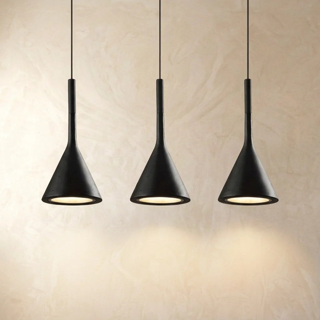 Minimalist Scandinavian Funnel Pendant Light