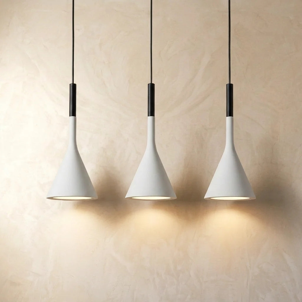 Minimalist Scandinavian Funnel Pendant Light