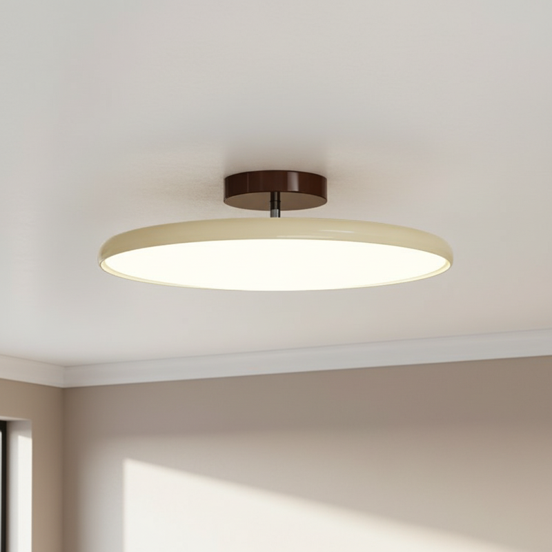 Modern Adjustable Flush Mount Ceiling Light Fixture with Dimmable Design