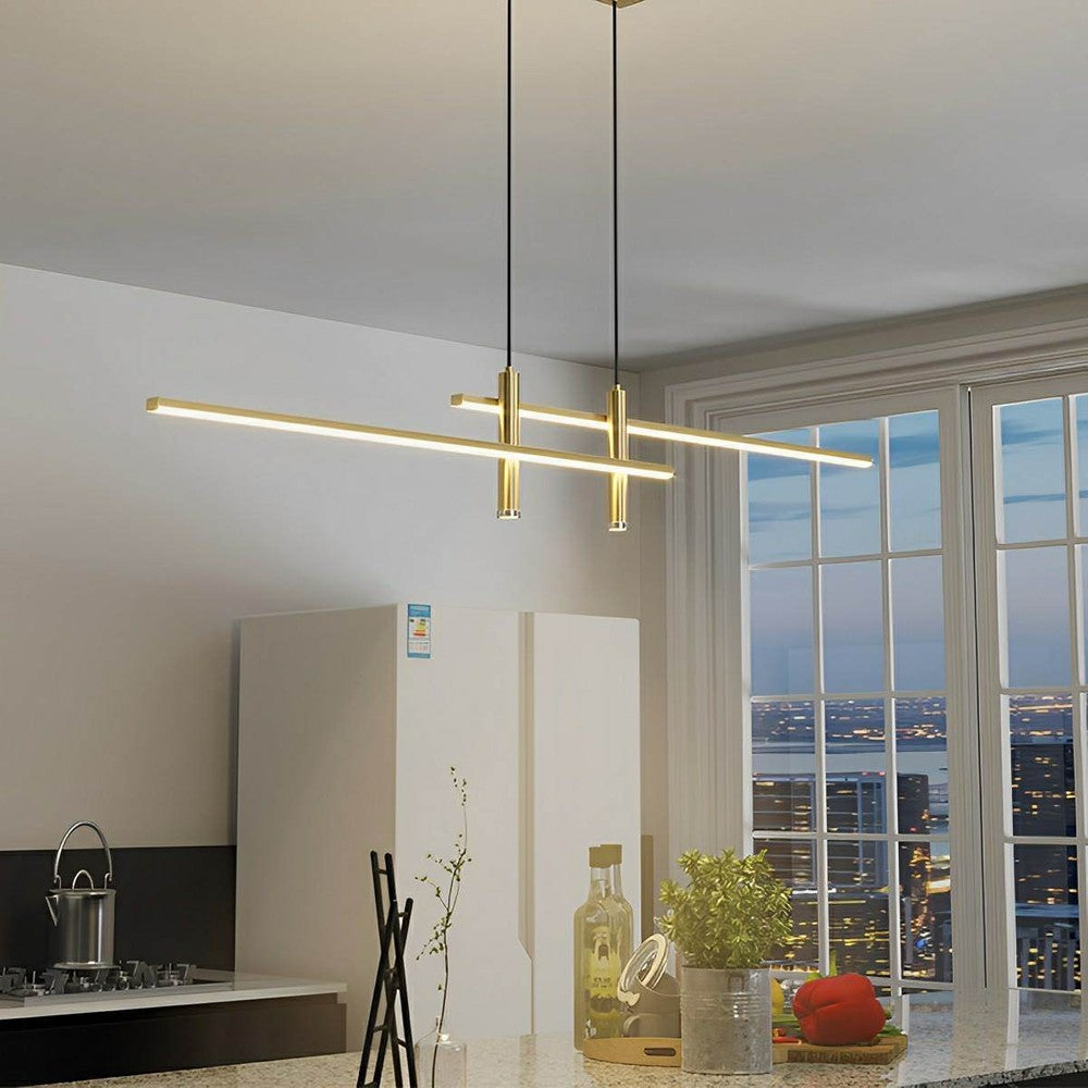 Modern Minimalist | Black Pendant Light with Customizable Ambiance