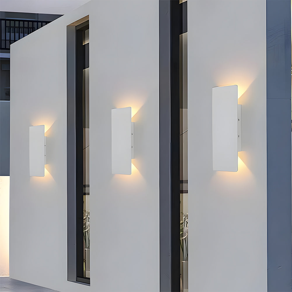 Modern Outdoor Wall Light | Waterproof LED Lantern for Patios and Gardens