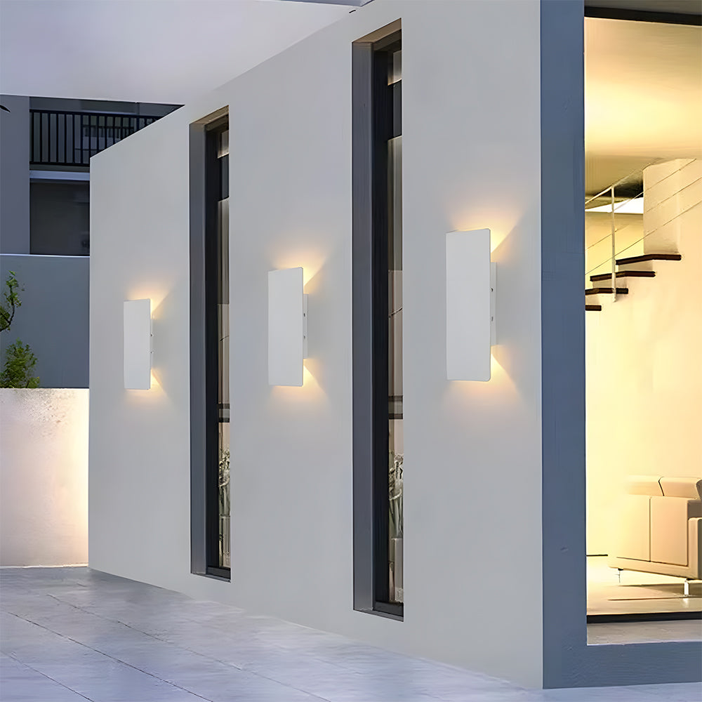Modern Outdoor Wall Light | Waterproof LED Lantern for Patios and Gardens