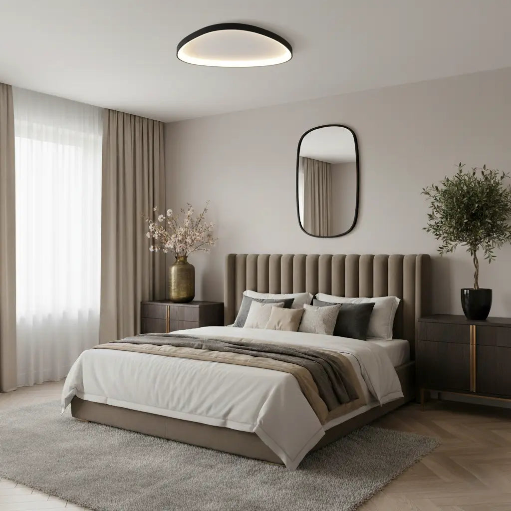 Modern Scandinavian Ceiling Light with Remote Control