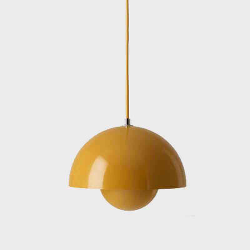 Nordic Dome Pendant Light | Stylish Adjustable Height Kitchen Pendant Lighting