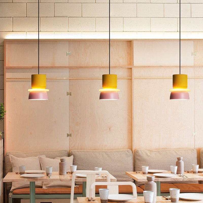 Nordic Macaron | LED Pendant Light with Colorful Design