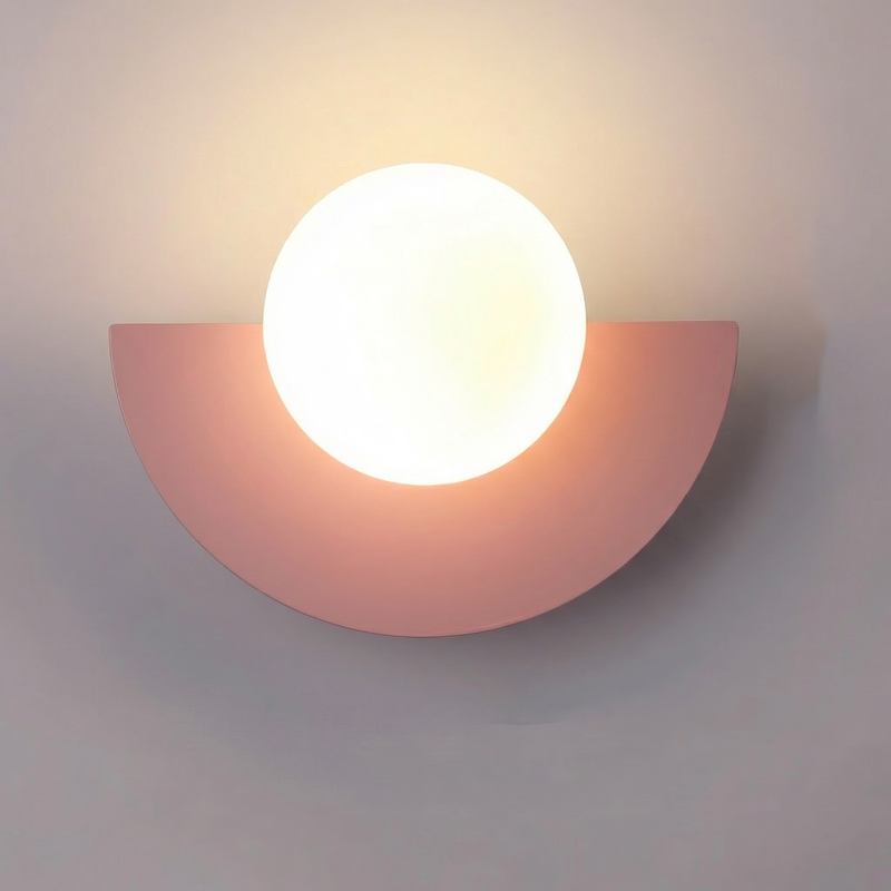 NordicGlow | Modern Elegant Semi-Circular Wall Lamp