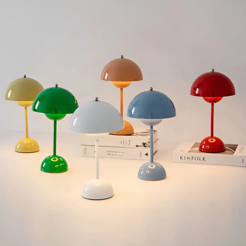 NordicNest | Scandinavian Table Lamp with Dimmable Light