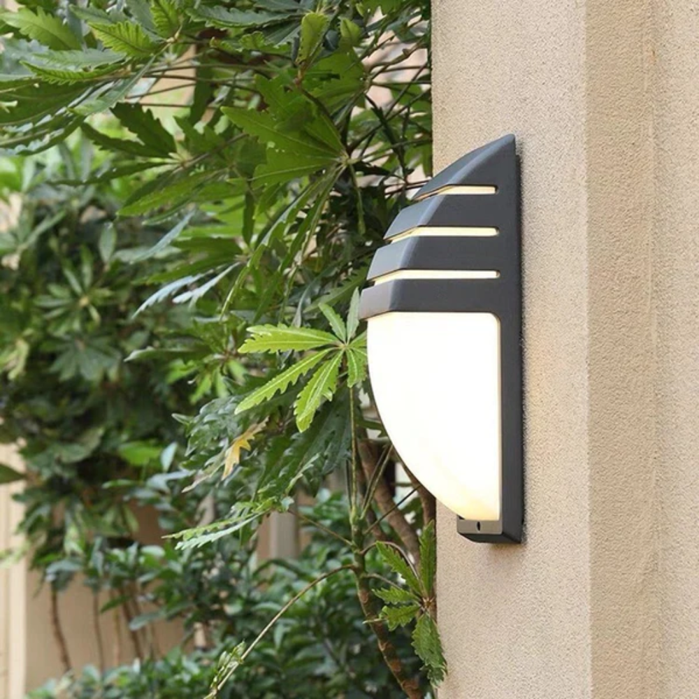 Outdoor Wall Lantern | Motion Sensor LED Light with Waterproof Design