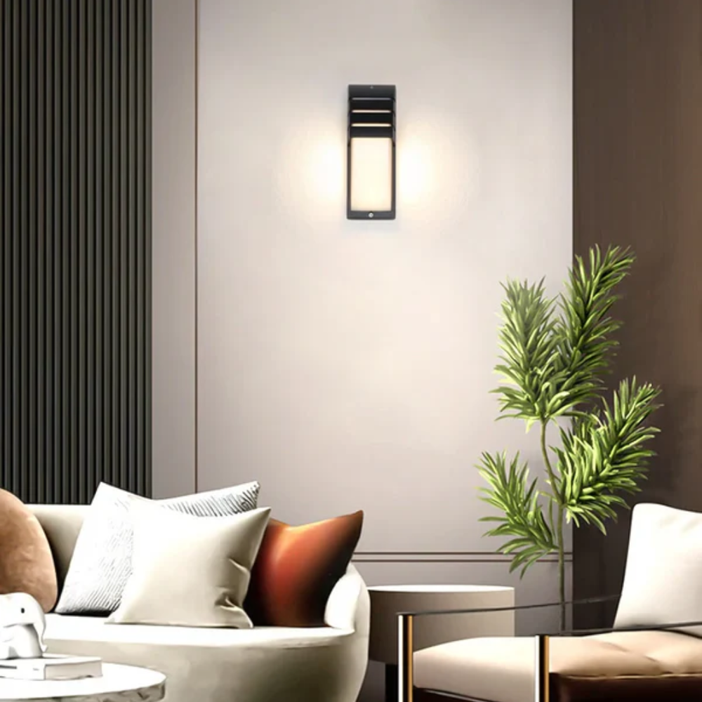 Outdoor Wall Lantern | Motion Sensor LED Light with Waterproof Design