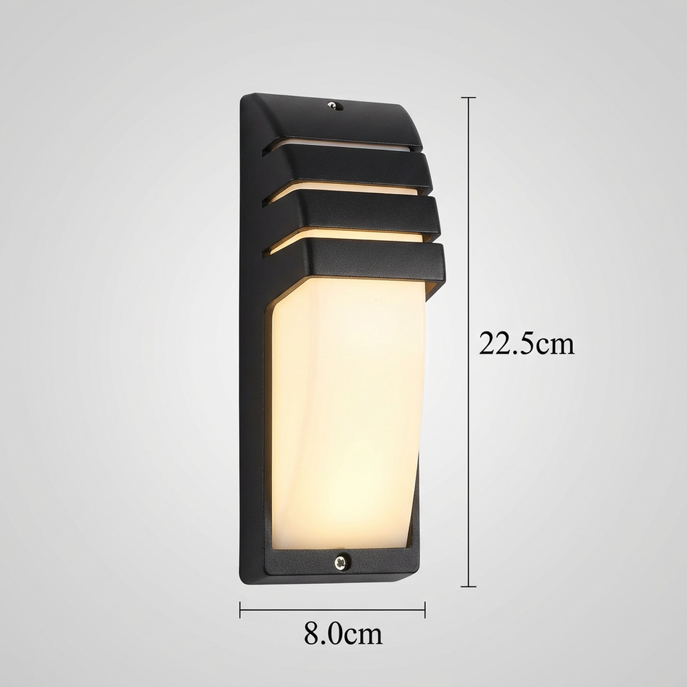 Outdoor Wall Lantern | Motion Sensor LED Light with Waterproof Design