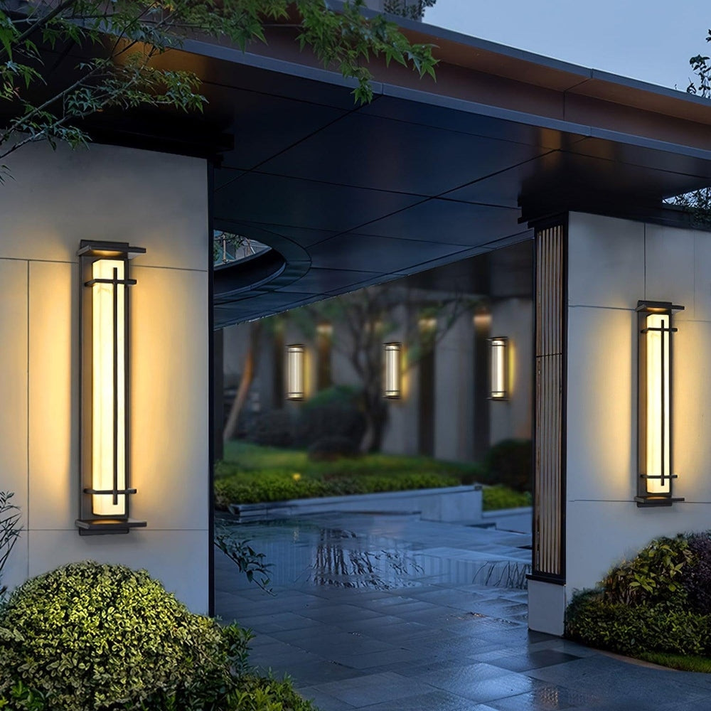Ray Square | Outdoor Wall Light with Waterproof Design