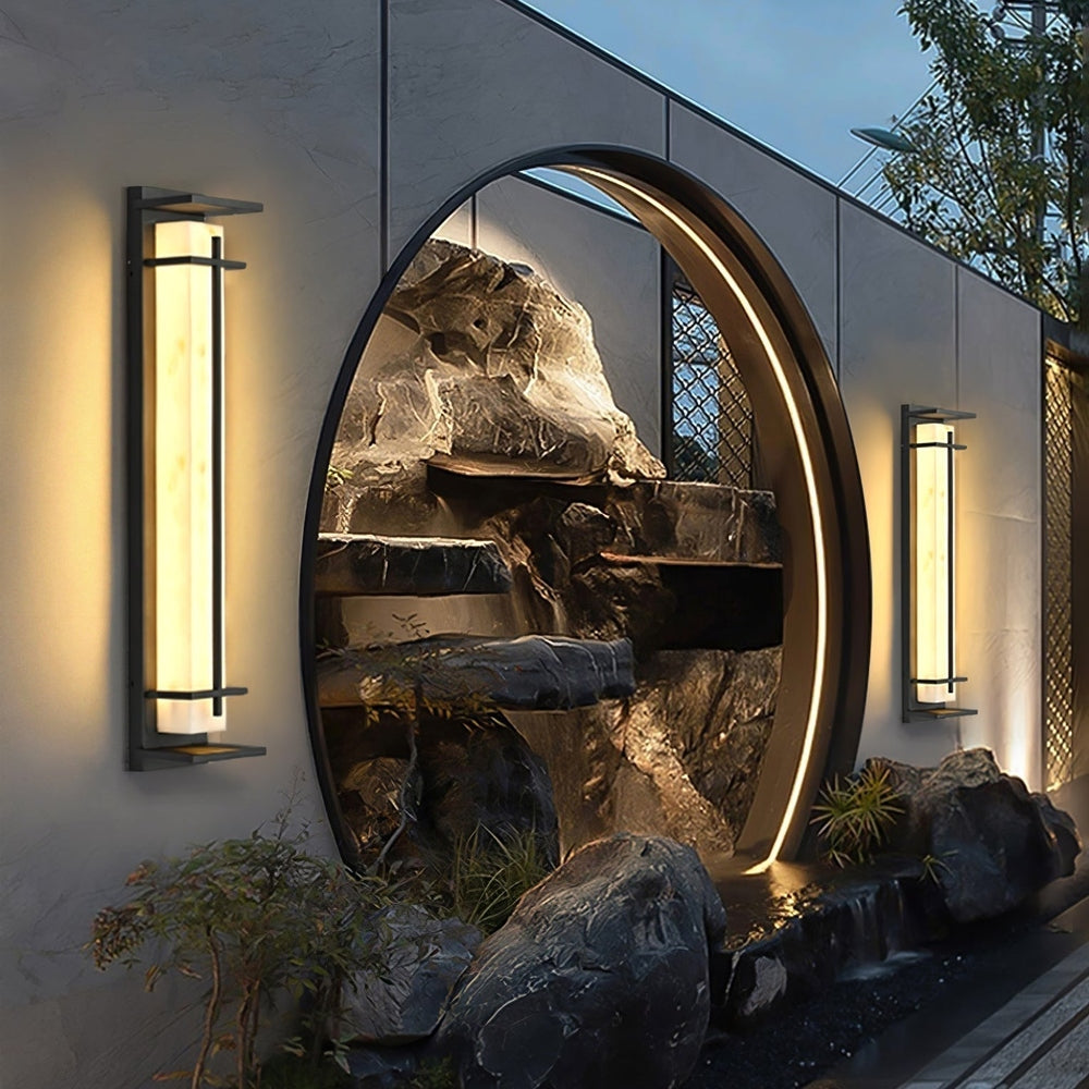 Ray Square | Outdoor Wall Light with Waterproof Design