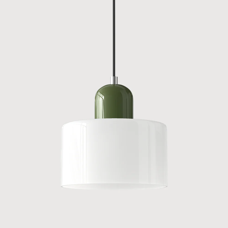 Retro Hanging Lamp | Adjustable Kitchen Pendant Light with Warm Glass Shade