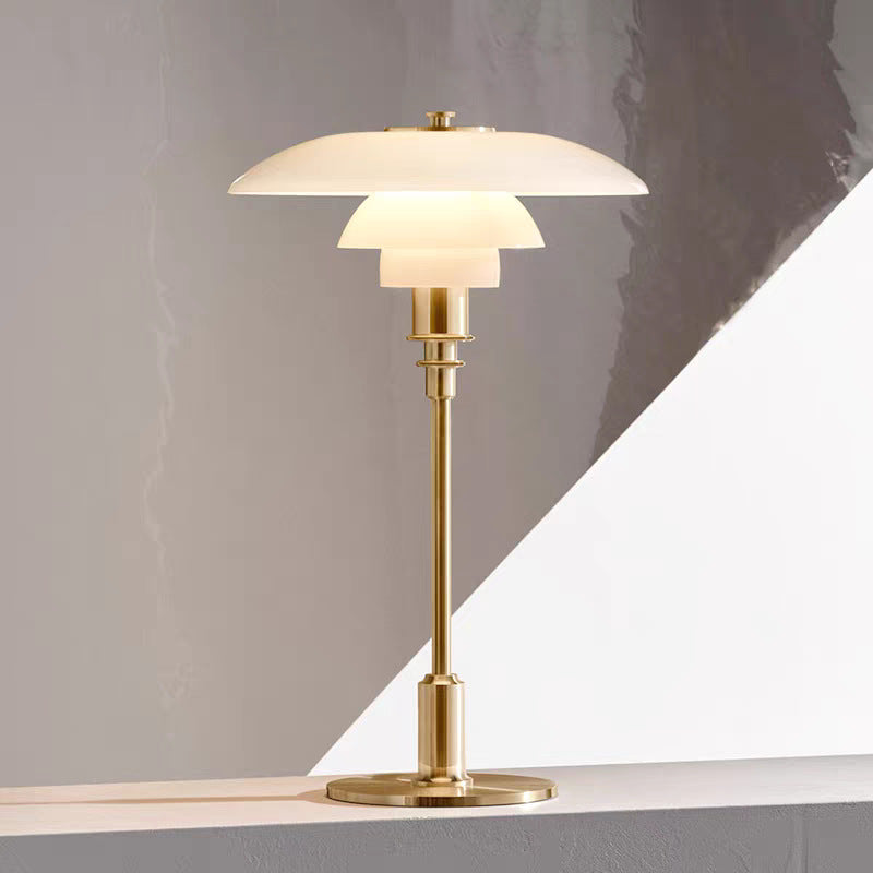 Scandinavian Style Table Lamp with Dimmable LED Light