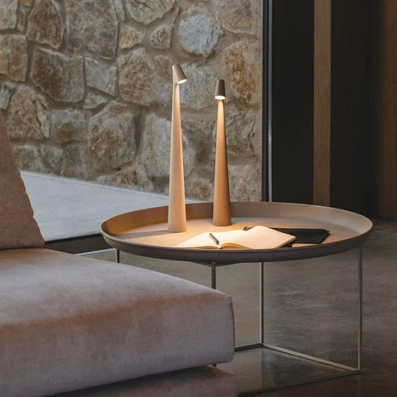 Wireless LED Table Lamp | Cordless Design with Rechargeable Battery