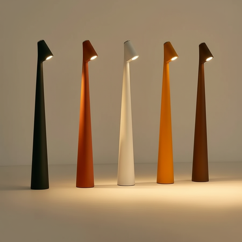 Wireless LED Table Lamp | Cordless Design with Rechargeable Battery