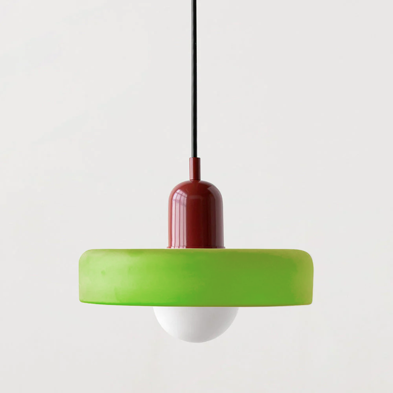 Bauhaus Collection | Glass Pendant Light with Adjustable Height