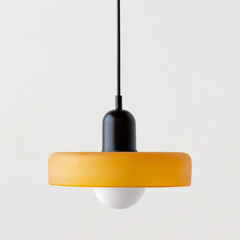 Bauhaus Collection | Glass Pendant Light with Adjustable Height