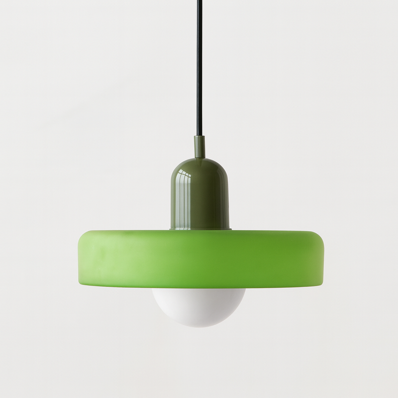 Bauhaus Collection | Glass Pendant Light with Adjustable Height