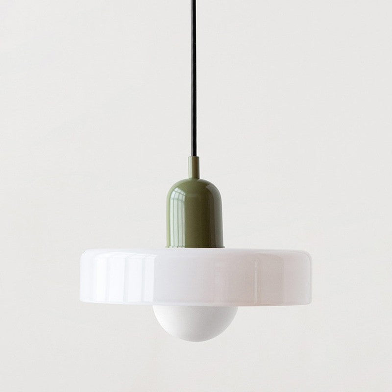 Bauhaus Collection | Glass Pendant Light with Adjustable Height