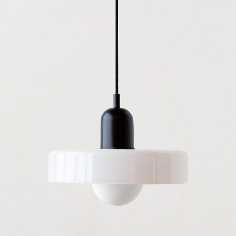 Bauhaus Collection | Glass Pendant Light with Adjustable Height