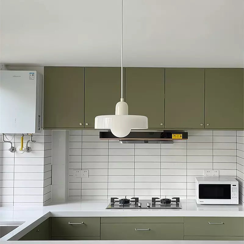 Bauhaus Collection | Glass Pendant Light with Adjustable Height