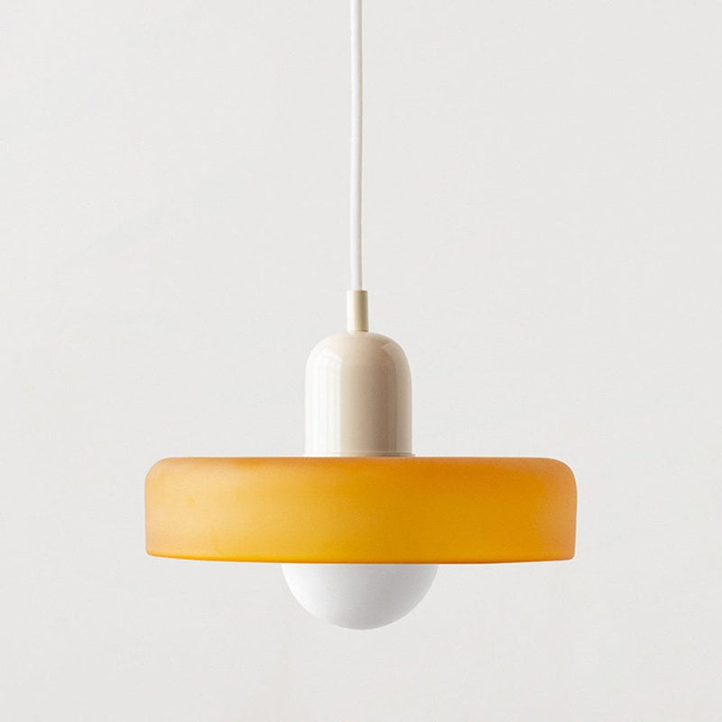 Bauhaus Collection | Glass Pendant Light with Adjustable Height