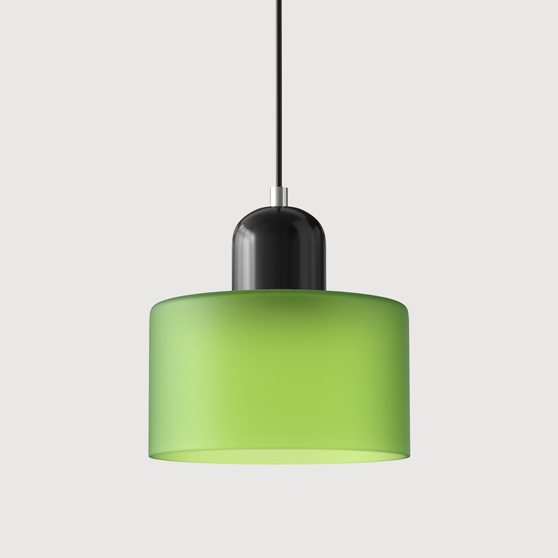 Bauhaus Collection | Glass Pendant Lighting with Colorful Elements