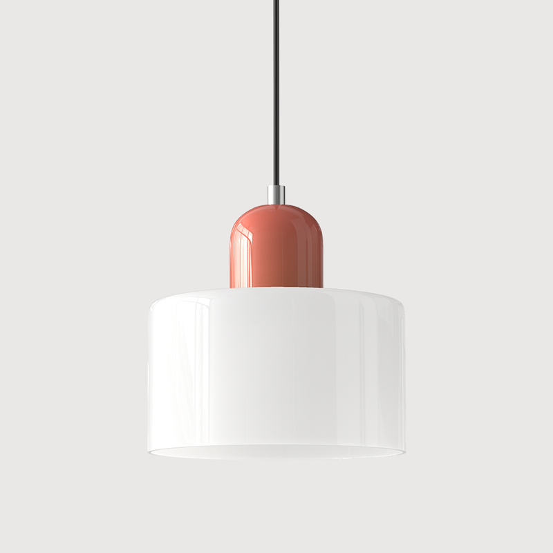 Bauhaus Collection | Glass Pendant Lighting with Colorful Elements