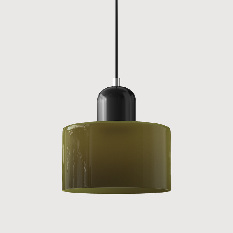 Bauhaus Collection | Glass Pendant Lighting with Colorful Elements