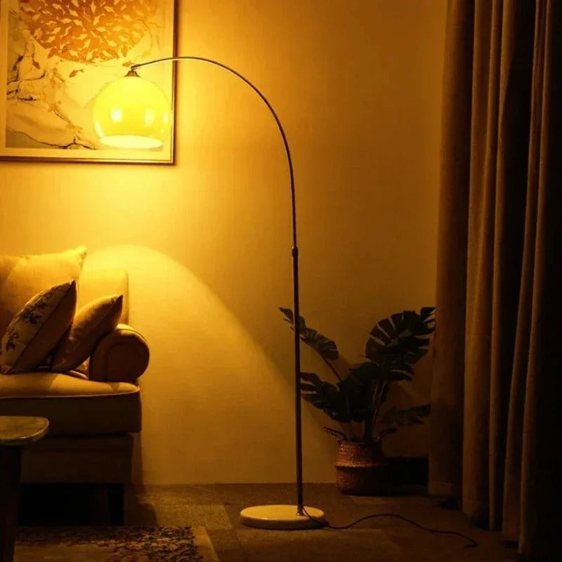 Cari Collection | Modern Floor Lamp with Upward-Facing Shade