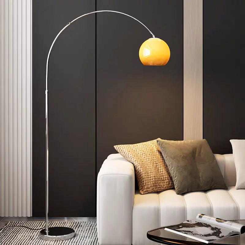 Cari Collection | Modern Floor Lamp with Upward-Facing Shade